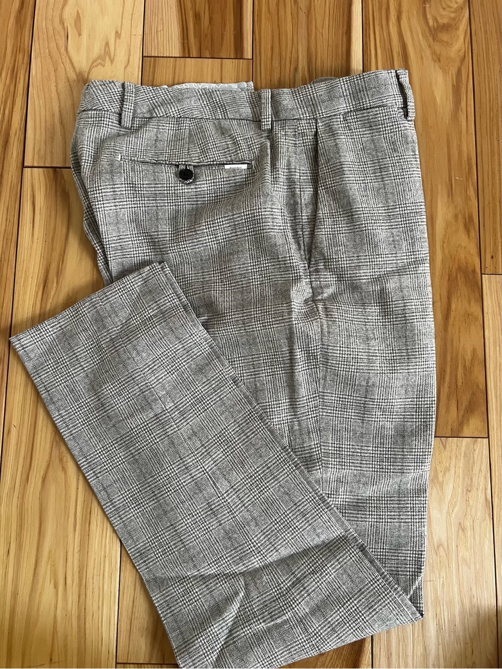 Gray Glen Plaid Dress Pants